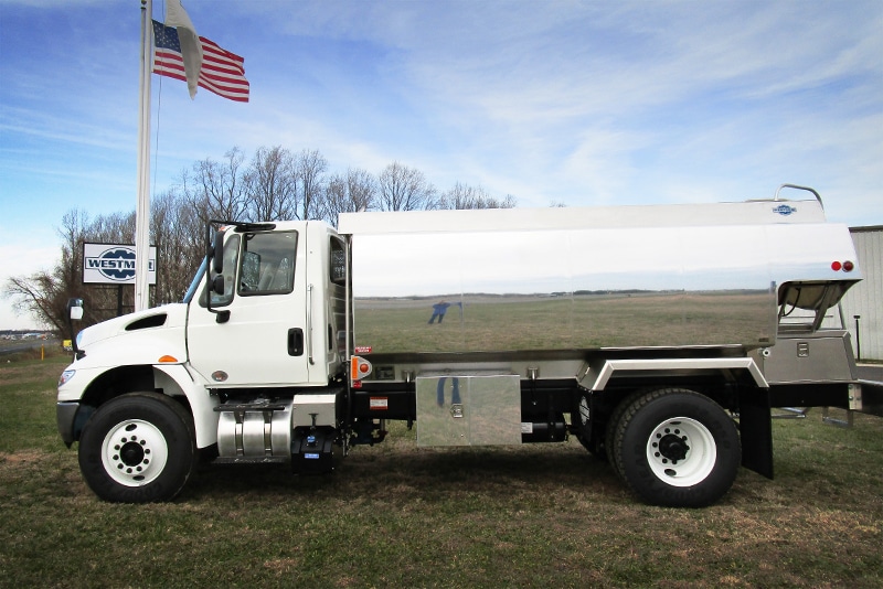 Half Canopy Refined Fuel Truck by Westmor
