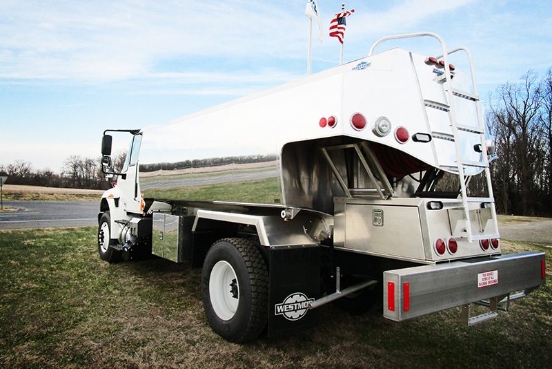 Half-Canopy Refined Fuel Truck by Westmor